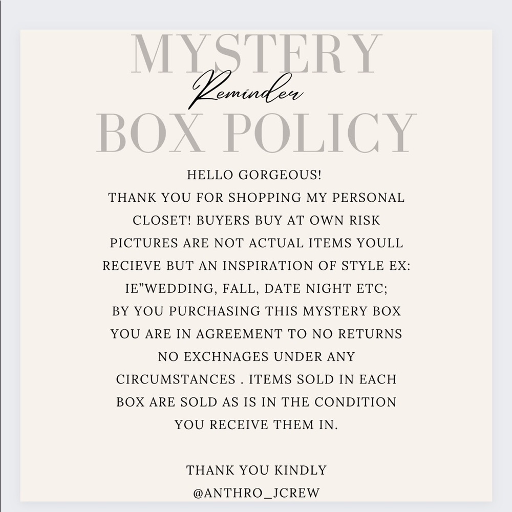 SPRING SUMMER PLUS SIZE MYSTERY BOX 5 PIECES - Picture 4 of 14